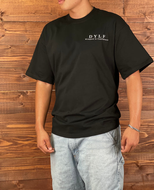 DYLF Confidence T Shirt Black