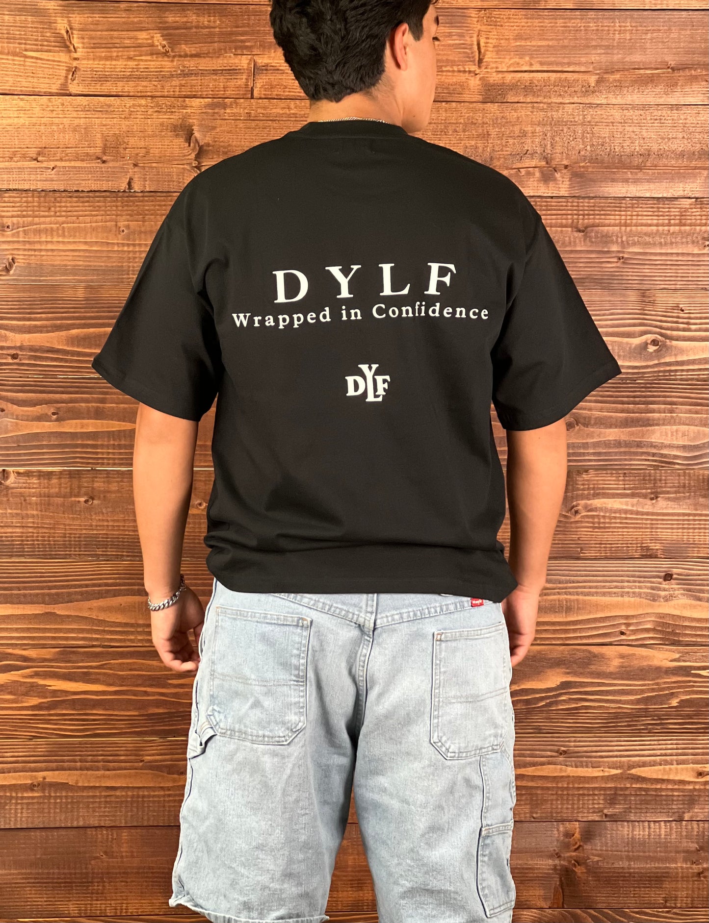 DYLF Confidence T Shirt Black