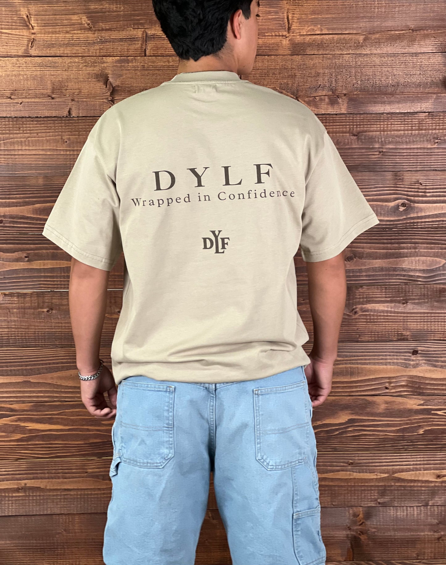 DYLF Confidence T Shirt Teak